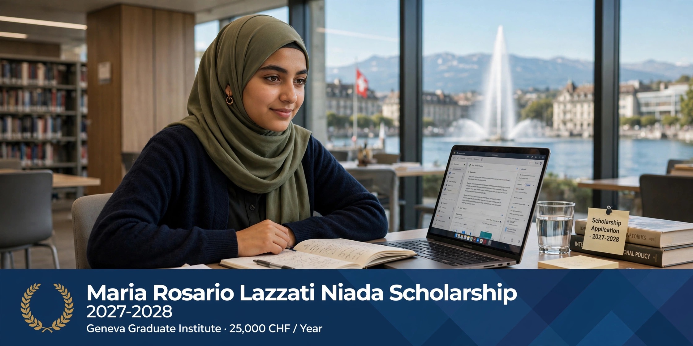 Maria Rosario Lazzati Niada Scholarship for Afghan Women 2027-2028 at Geneva Graduate Institute
