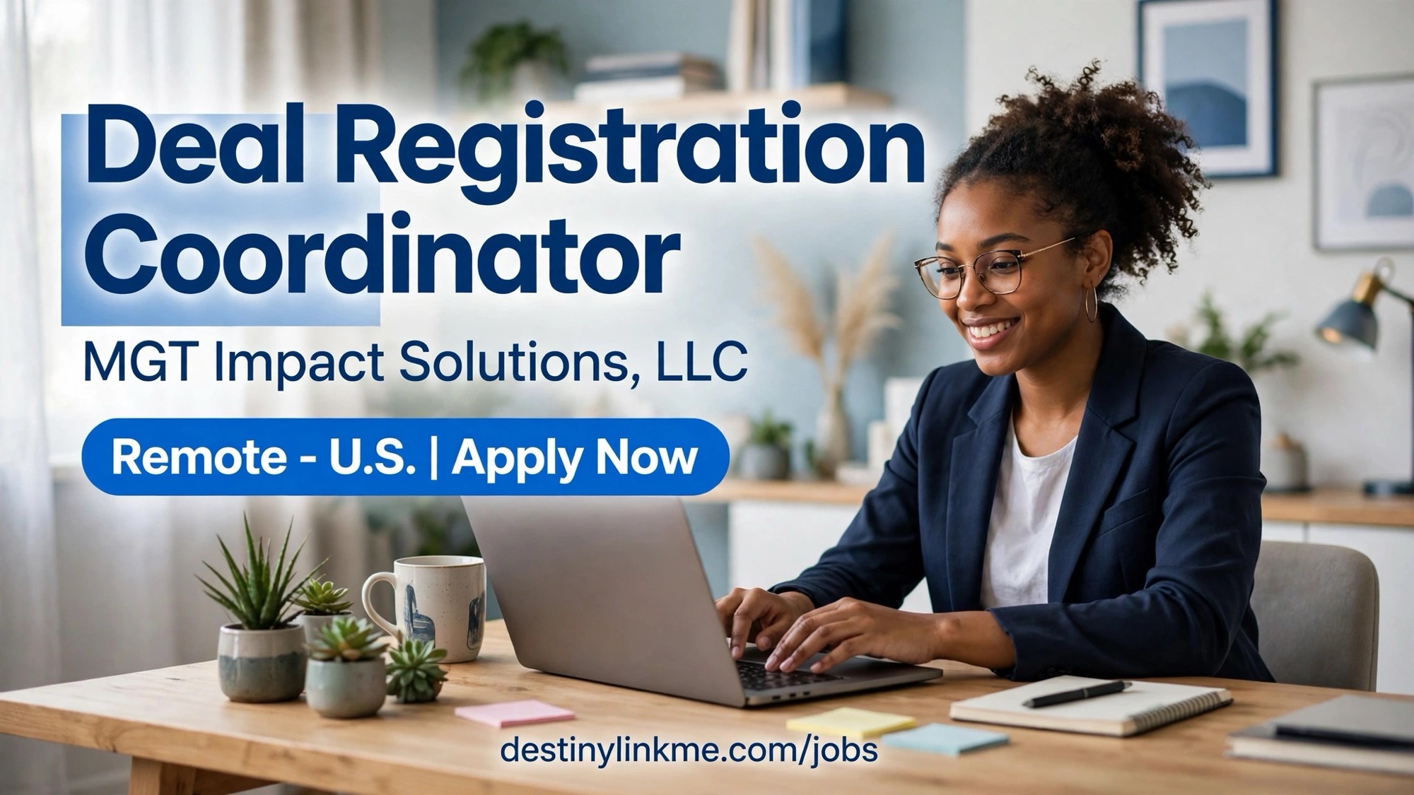 Remote Deal Registration Coordinator at MGT Impact Solutions, LLC – USA Remote | High School + Salesforce